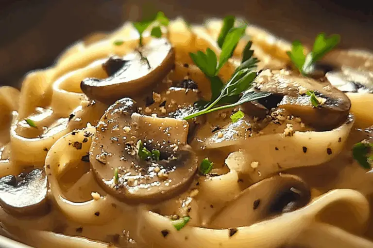 Umami Bliss: Creamy Miso Mushroom Pasta