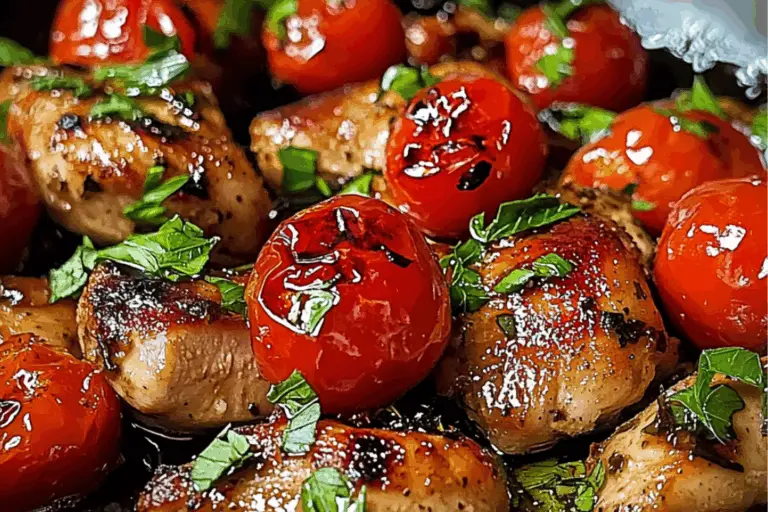Balsamic Chicken and Tomatoes