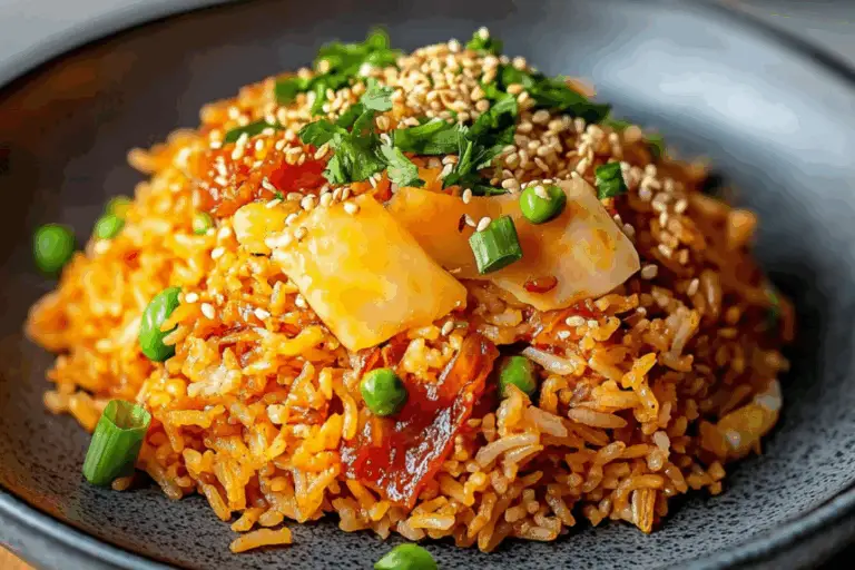 Kimchi Spam Fried Rice