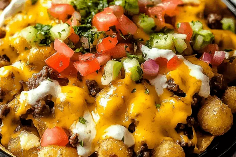 Crispy Cheeseburger Totchos Bake: The Ultimate Comfort Food Mashup