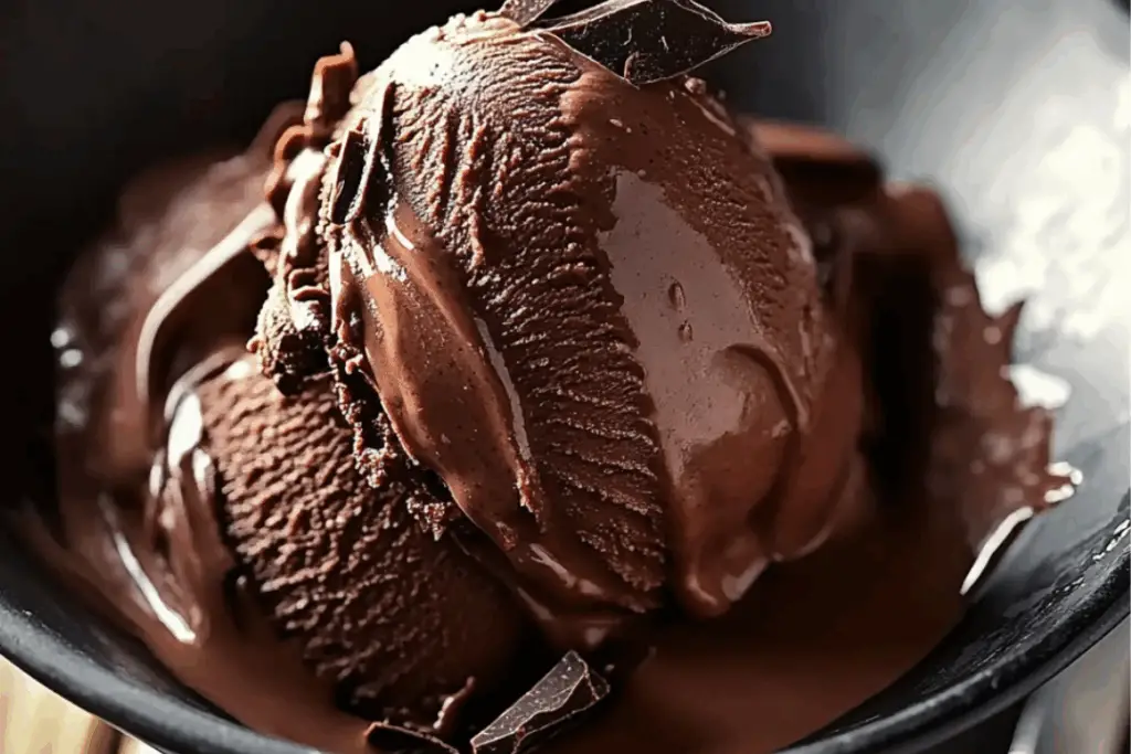 Homemade Chocolate Ice Cream