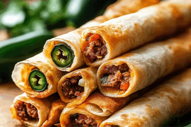 Crispy Jalapeño Popper Beef Taquitos: A Flavor Bomb You Didn’t Know You Needed