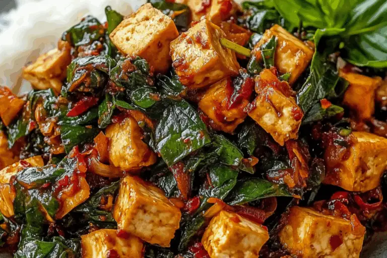 Zesty Thai Basil Tofu Stir-Fry: A Flavor-Packed Plant-Powered Delight