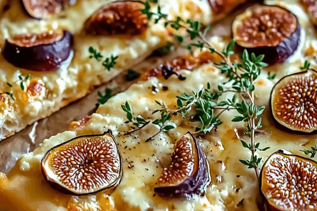 Cheesy Fig Brie Flatbread: A Flavor Explosion You Won’t Forget