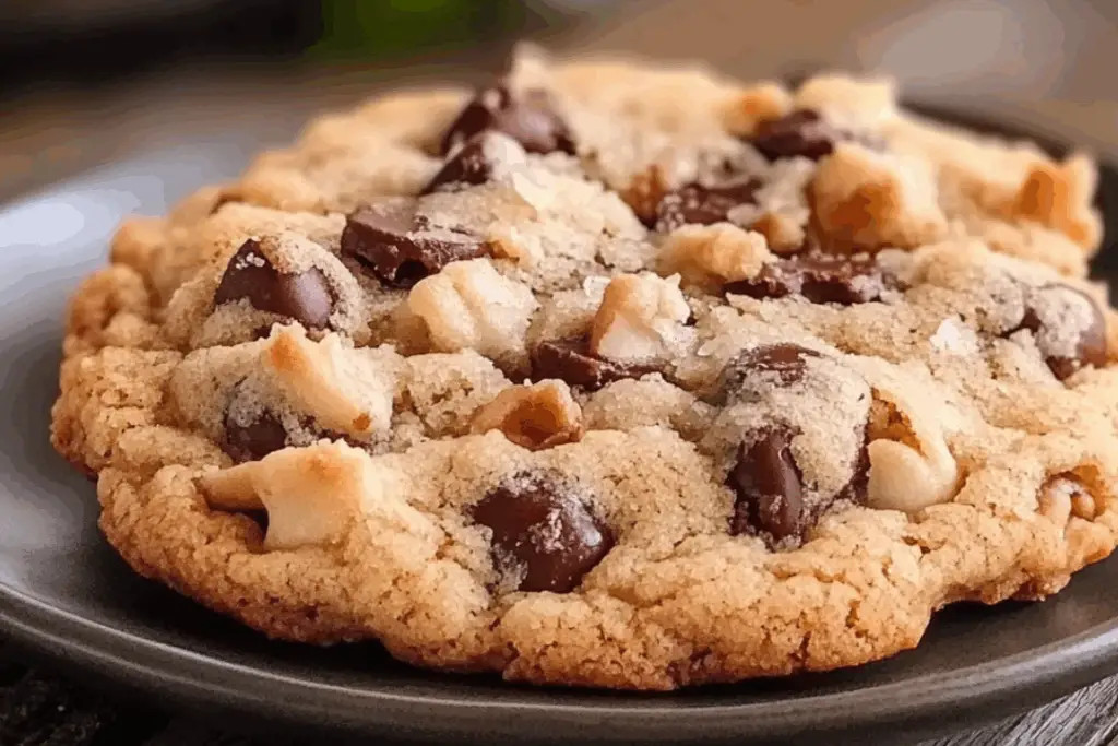 Cozy Bakery-Style Walnut Chocolate Chunk Cookies