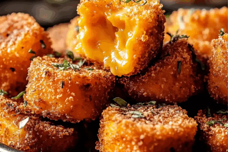 Crispy Cheesy Sweet Potato Bites