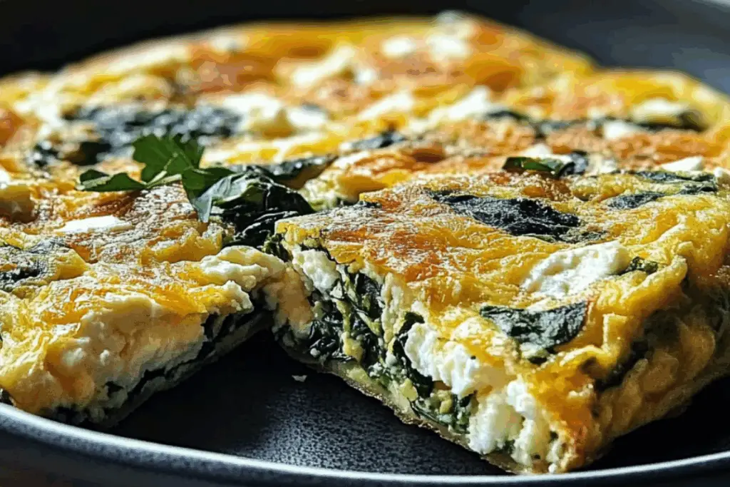 Fluffy Greens & Golden Cheese: Oven-Baked Omelet Magic You’ll Crave Weekly