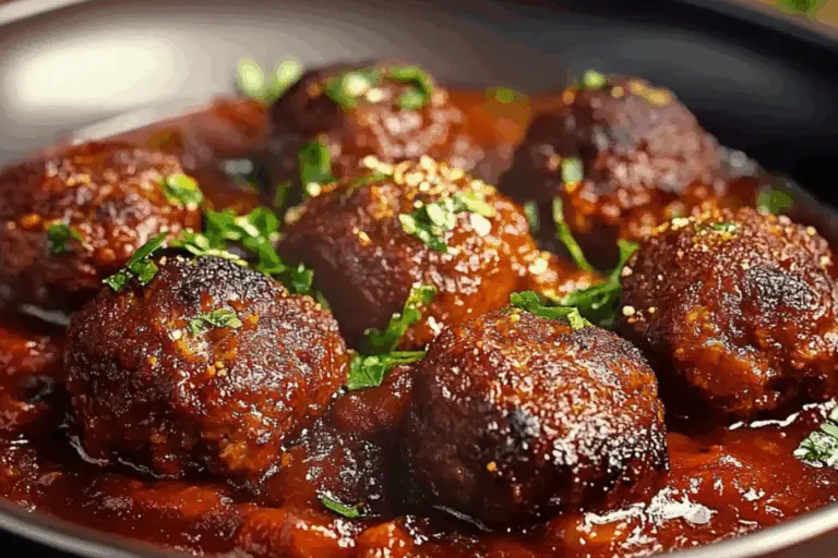 Flavor-Packed Bison Meatballs