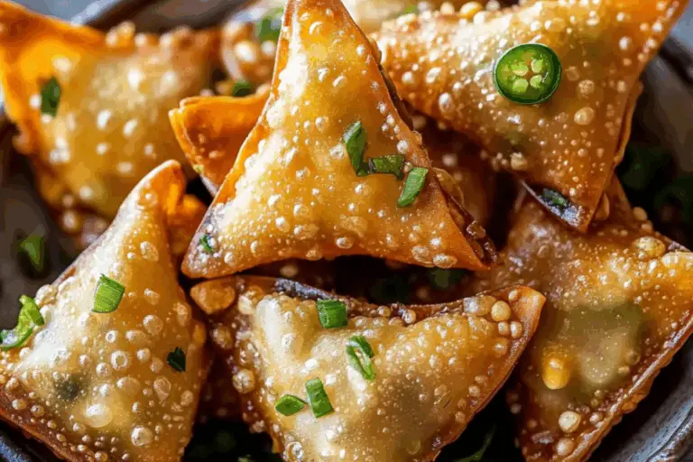 Crispy Jalapeño Corn Wontons