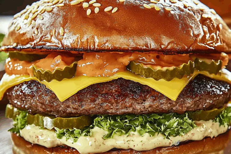 Homemade Sonic Double Smasher Burger