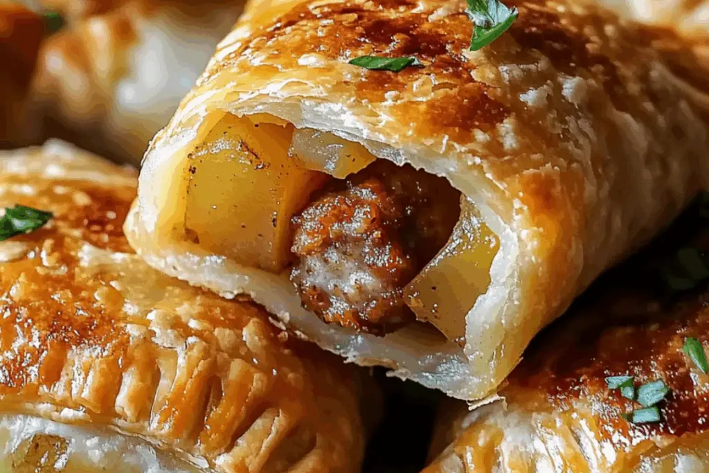 Cajun Potato and Cheddar Sausage Hand Pies