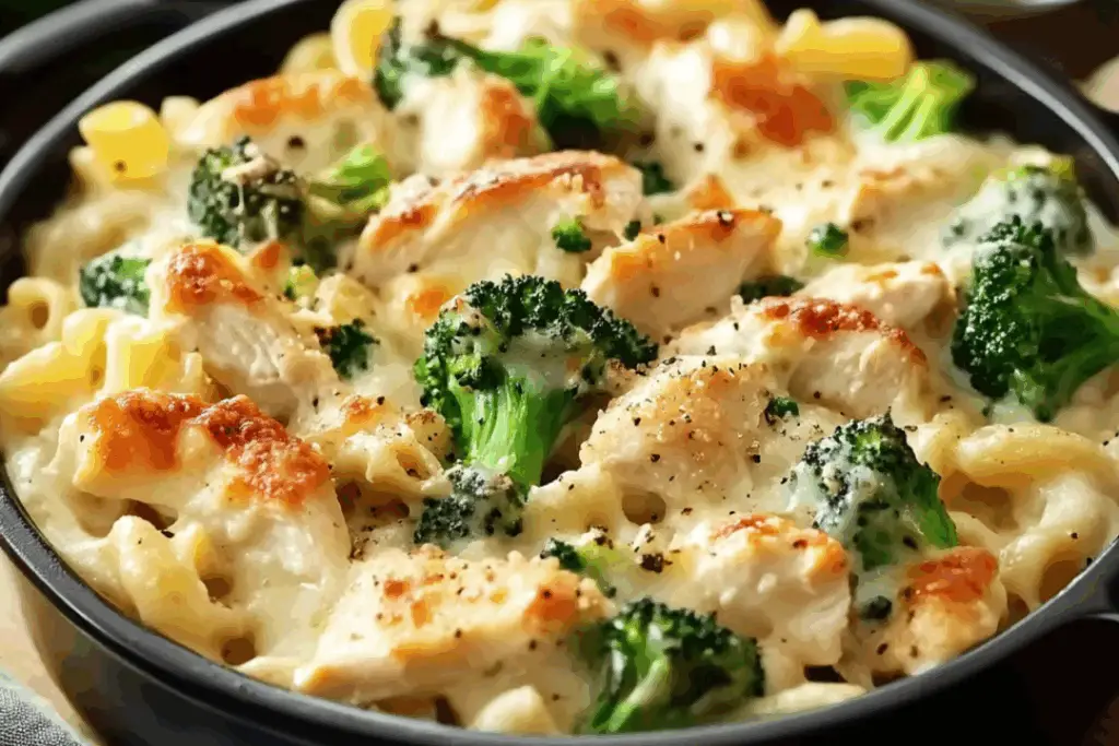 Creamy Dreamy Chicken Alfredo Bake-Up