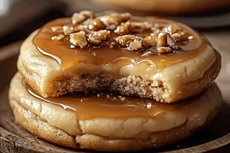 Caramel Cheesecake Cookies