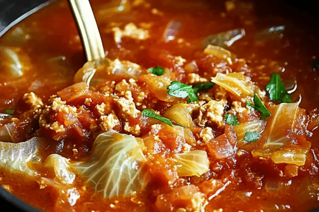 Polish Stuffed Cabbage Soup: A Comforting Hug in a Bowl
