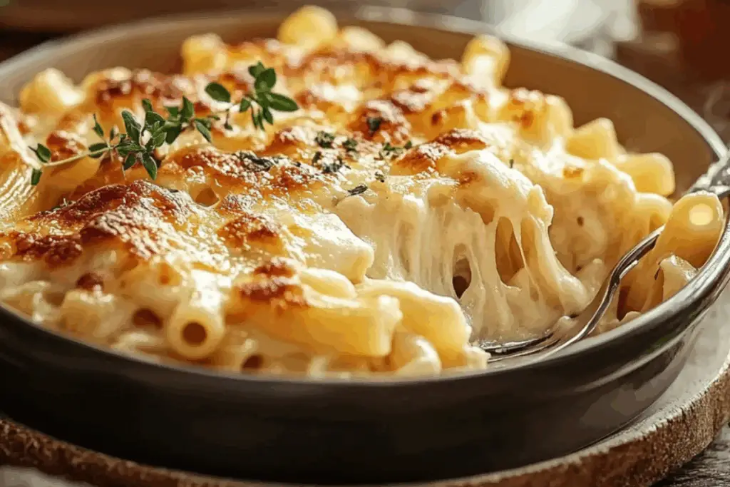 Macaroni with Bechamel Sauce