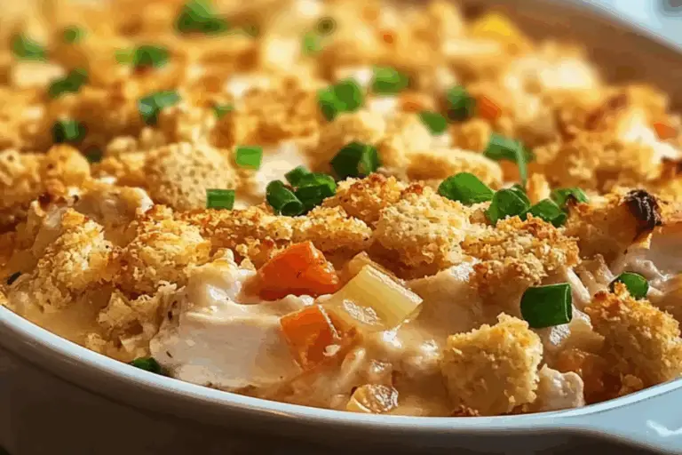 Ritz Cracker Chicken Casserole