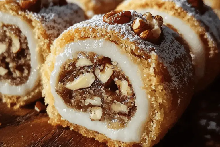Italian Nut Roll Cookies