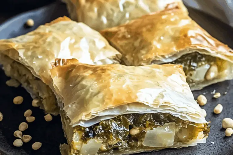 Easy Gluten Free Spanakopita Parcels