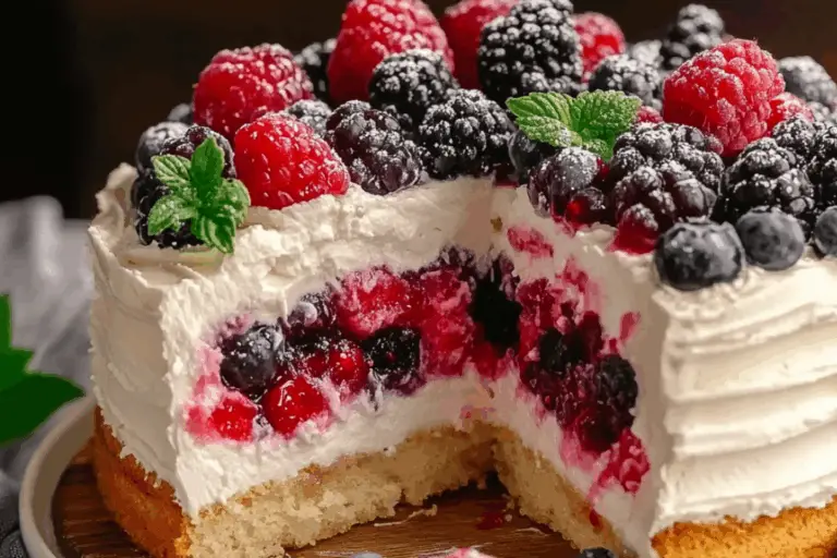 Berry Chantilly Cake