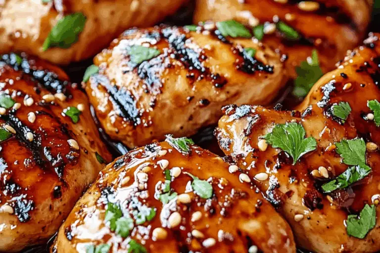 Sweet Chili Glazed Grilled Chicken