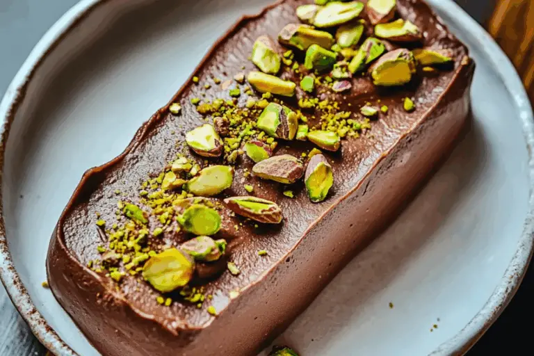 Velvet Whispers: 4-Ingredient Vegan Chocolate Mousse with Pistachios
