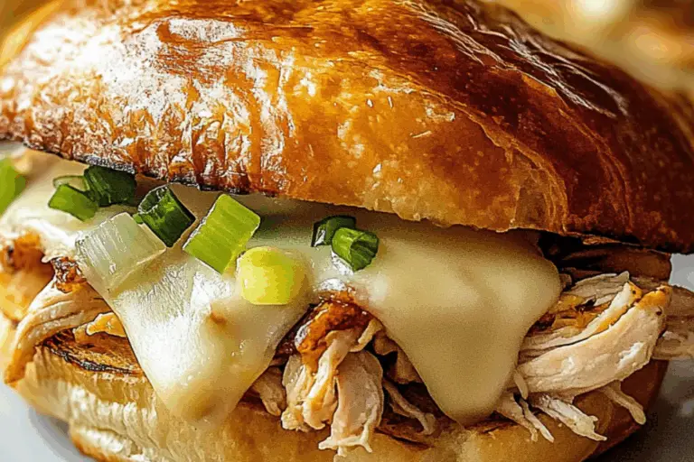 Golden Melt Croissant Chicken Philly Stacks
