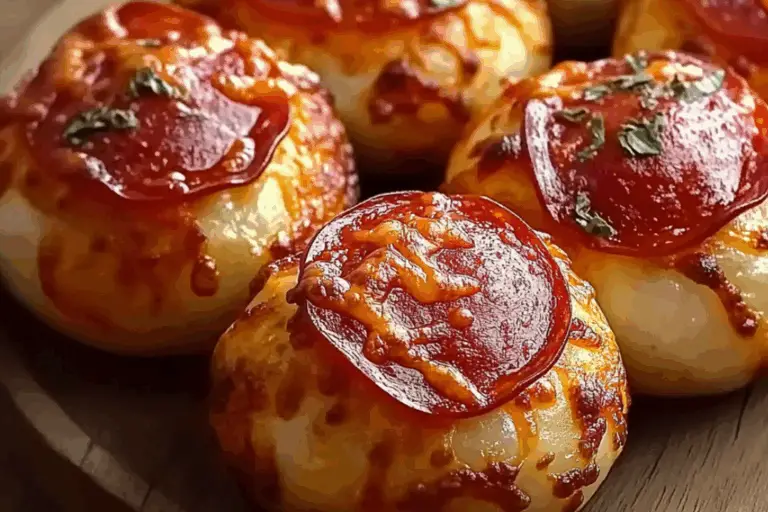 Pepperoni Pizza Bombs