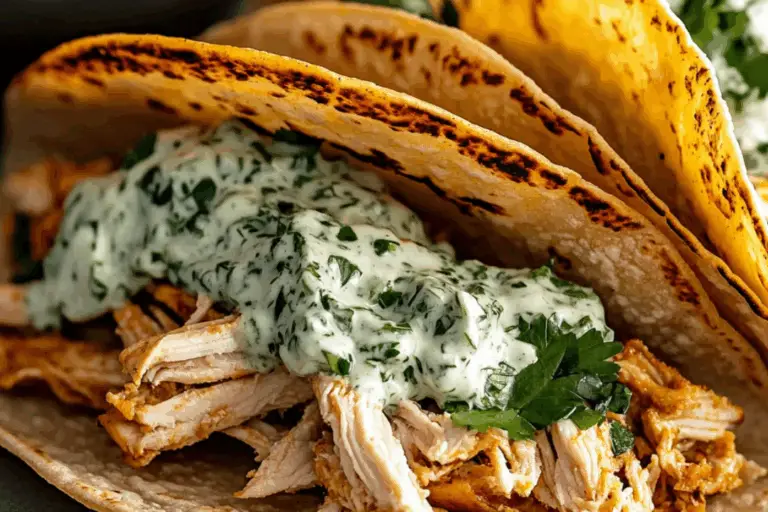Smoky Chimichurri Chicken Tacos (You’ve Never Had Tacos Like These!)
