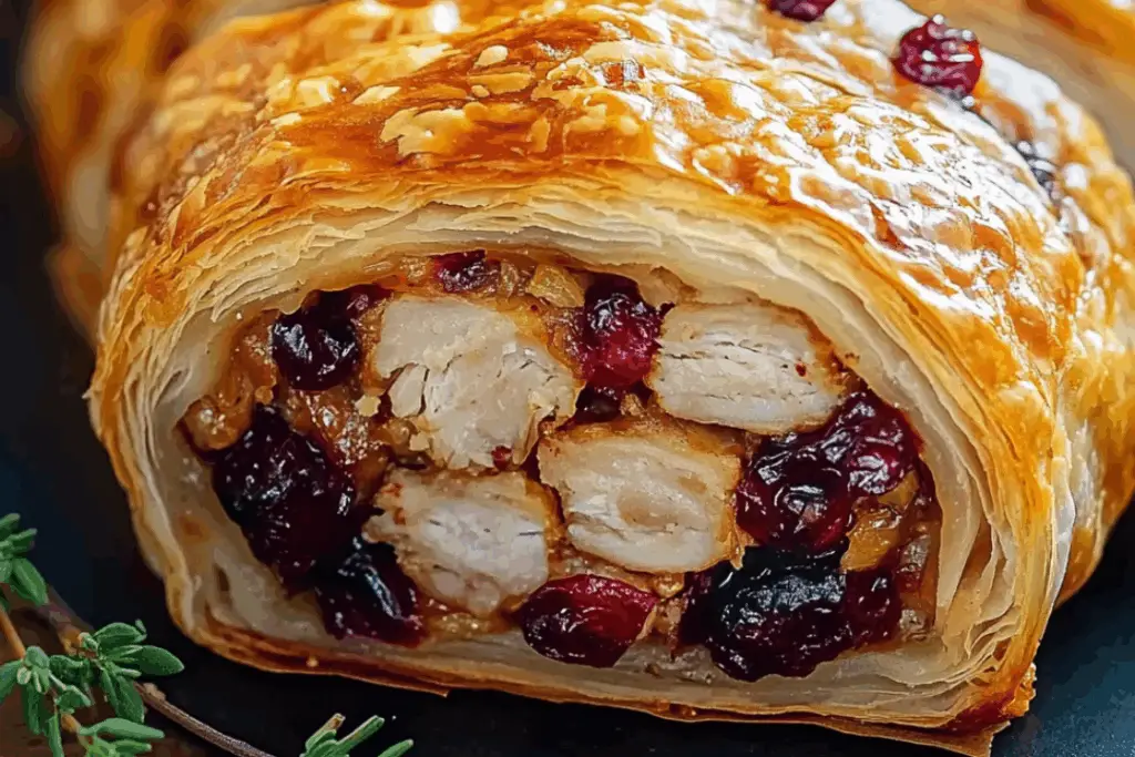 Gobble-Up Turkey & Cranberry Rolls (Holiday Hand Pies)