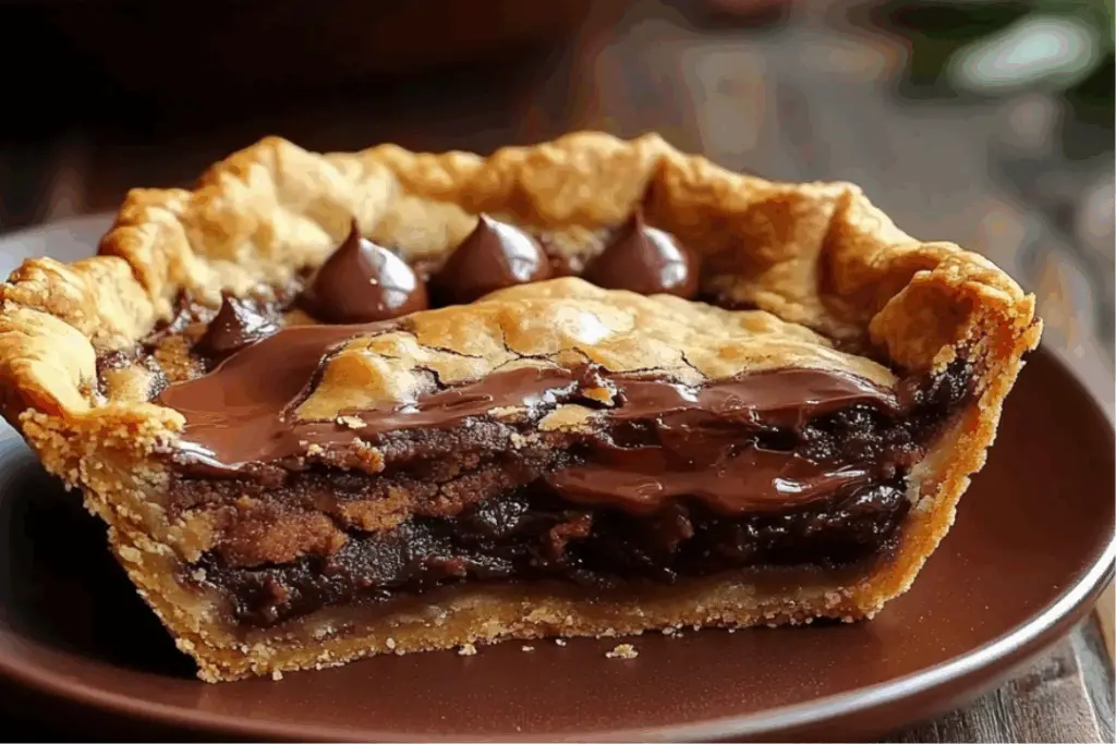 Gooey Nutella-Stuffed Cookie Pie: The Ultimate Indulgence