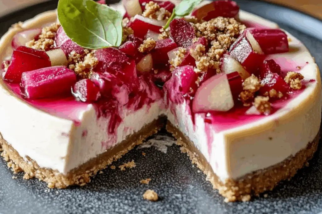 Rhubarb Cheesecake: A Tangy Twist on a Classic Favorite
