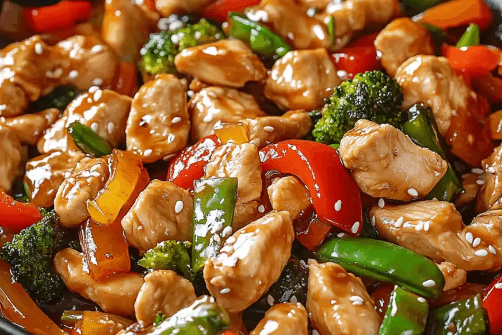 Sizzlin’ Skillet Chicken Stir Fry Surprise