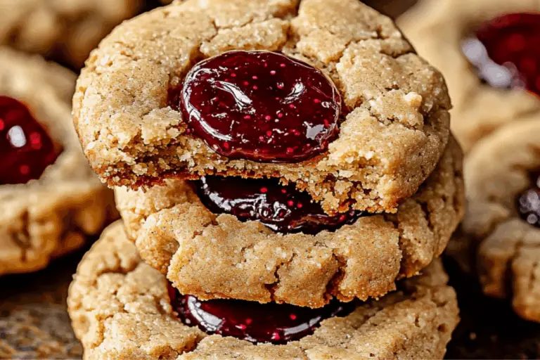Peanut Butter and Jelly Cookies