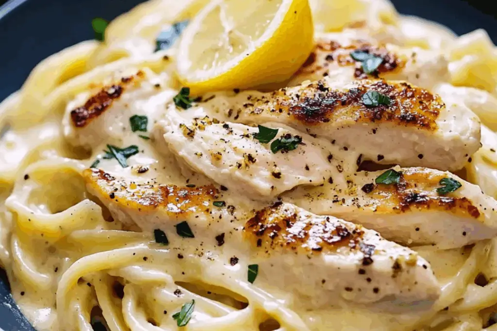 Zesty Cream Dream Chicken Pasta