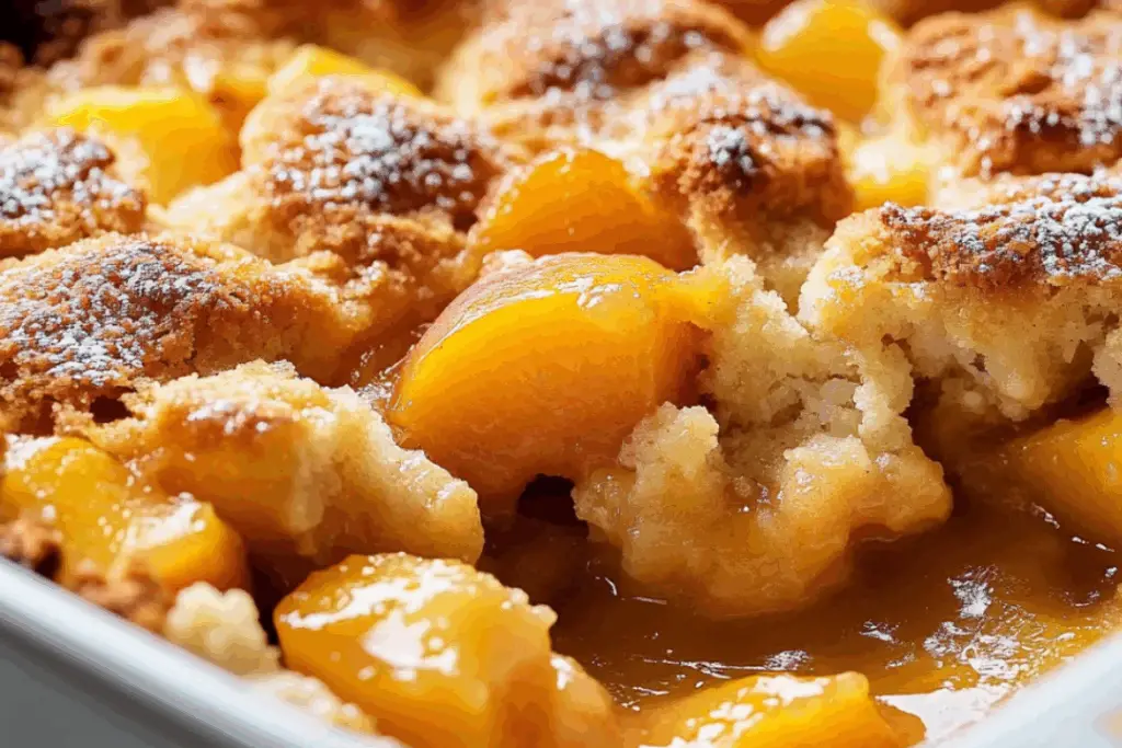 Southern Sunset Peach Cobbler Bliss