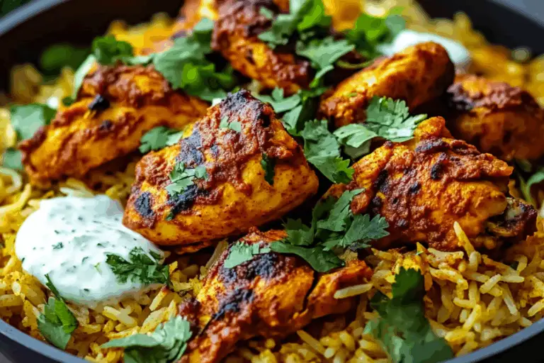 One-Pan Tandoori Chicken and Rice