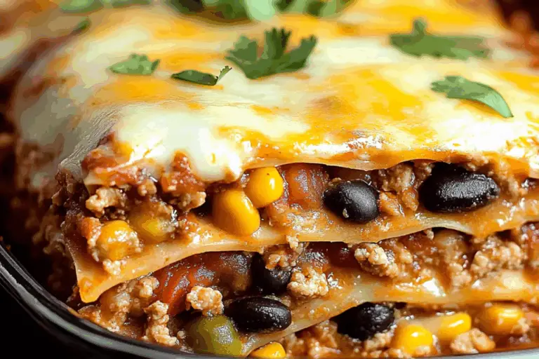 Easy Taco Lasagna