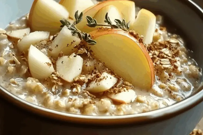 Overnight Oats with Apples
