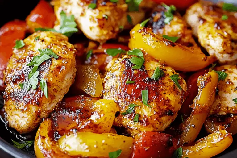 Cajun Chicken with Bell Peppers