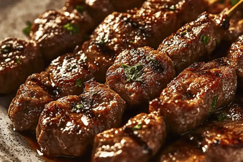 Greek Beef Souvlaki