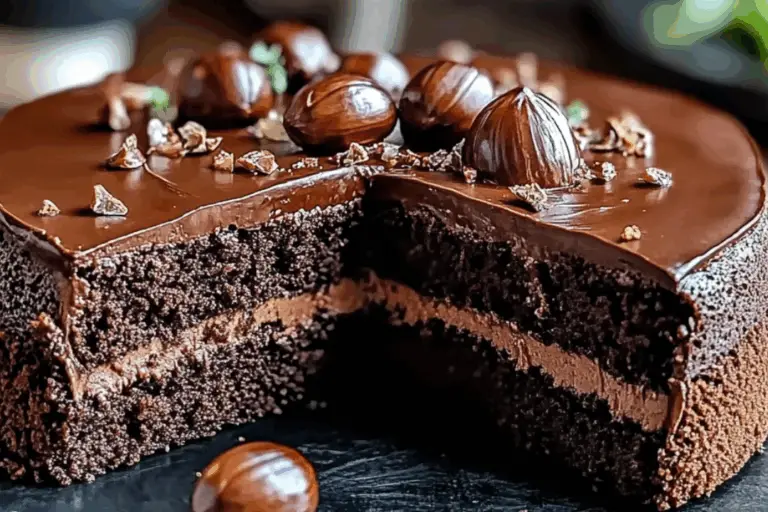 Chocolate Chestnut Cake Recipe