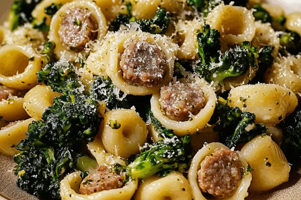Rustic Romance Orecchiette with Sausage & Broccoli Rabe