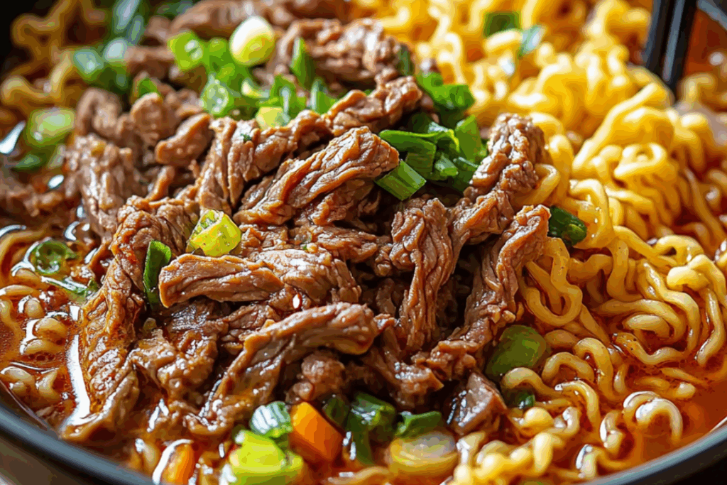 Sizzling Beef Ramen You’ll Be Dreaming About