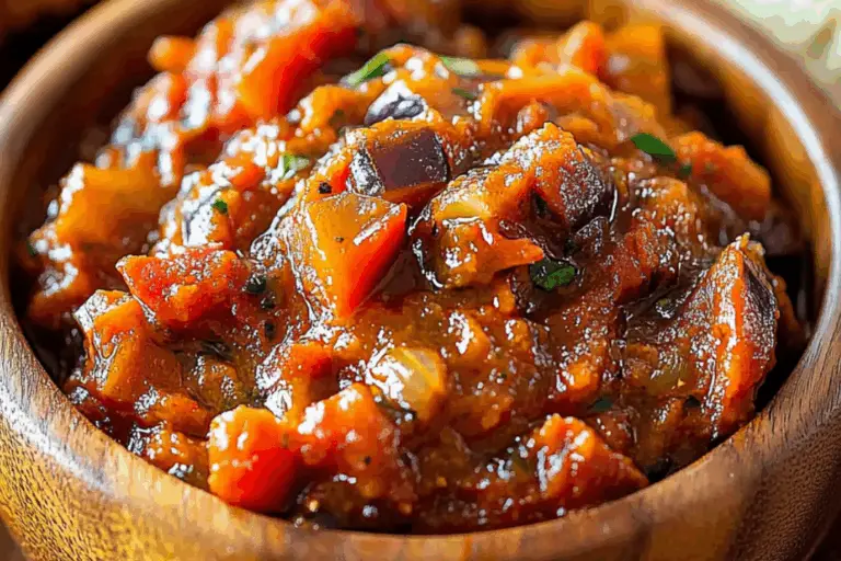 Smoky Ember Veggie Spread (Zacusca-Style)