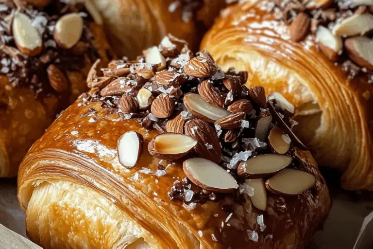 Chocolate Almond Croissant Rolls