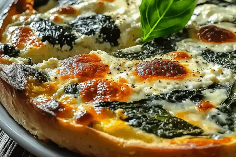 Cozy Spinach & Ricotta Morning Bake