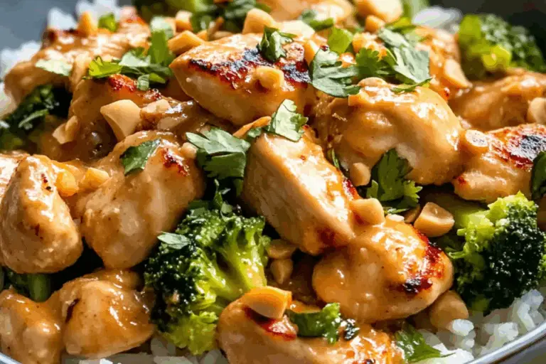 Thai Peanut Chicken: A Saucy, Spicy, Nutty Flavor Bomb You’ll Crave