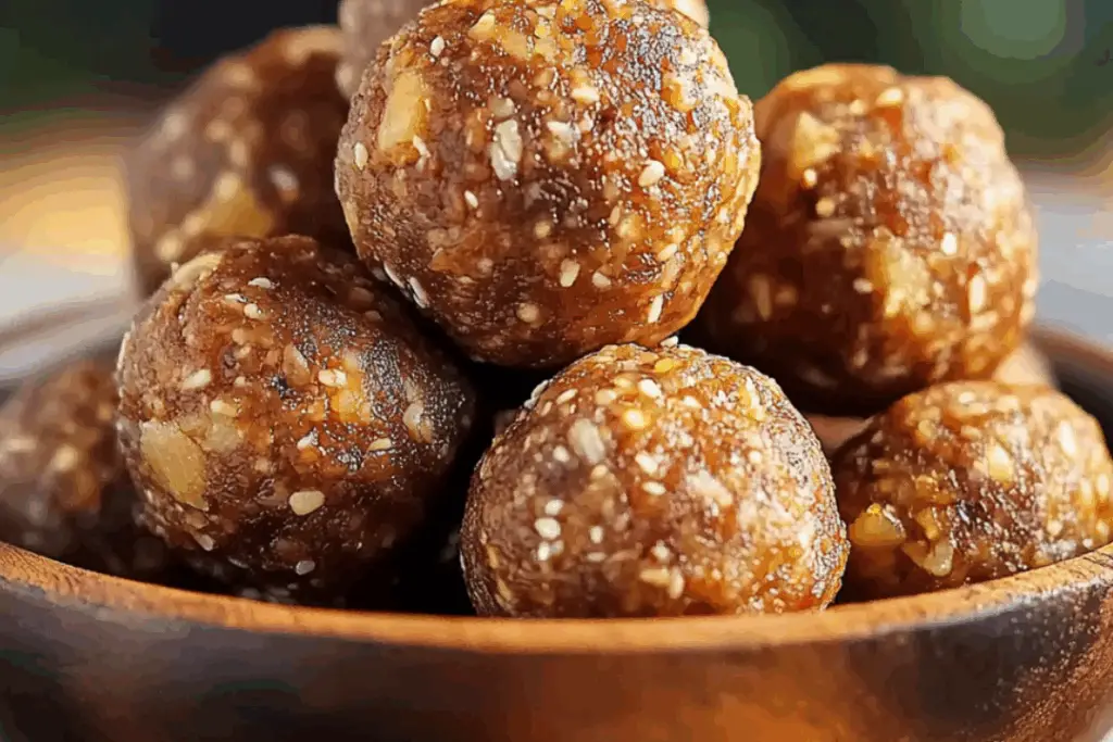 Cozy Apple Pie Energy Balls