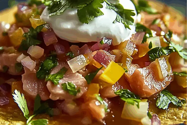 Tuna Tostadas: A Crispy, Flavor-Packed Delight