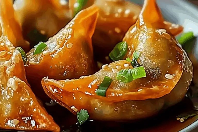 Chile Relleno Wontons With Jalapeño Soy Sauce